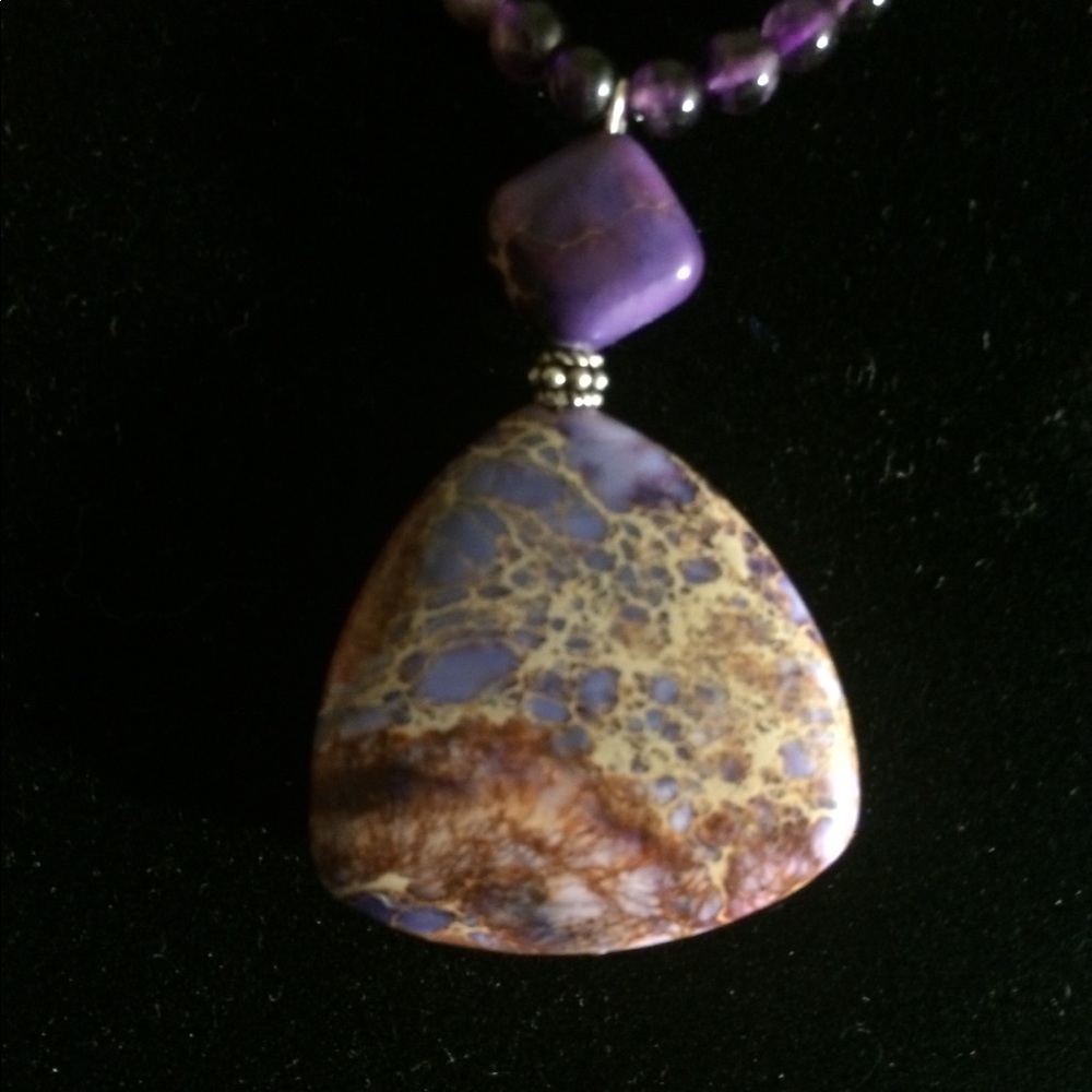 Handmade beaded necklace